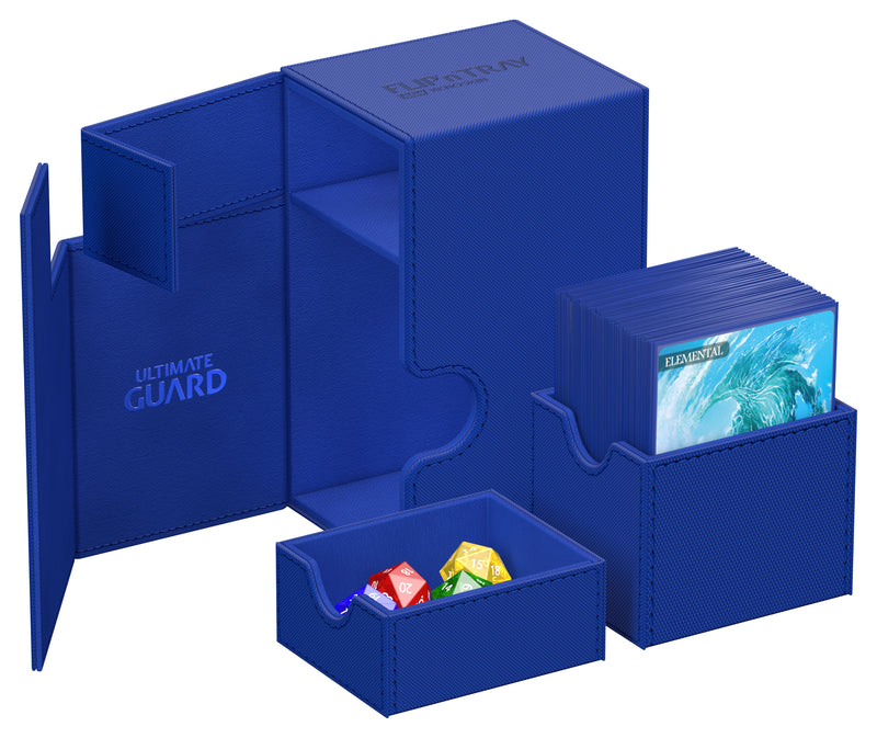 Flip N Tray Deck Case 80+ - Monocolor Blue