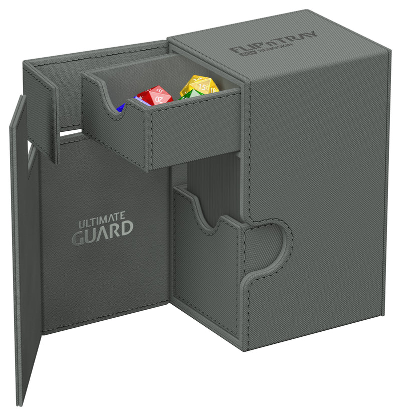 Flip N Tray Deck Case 80+ - Monocolor Grey