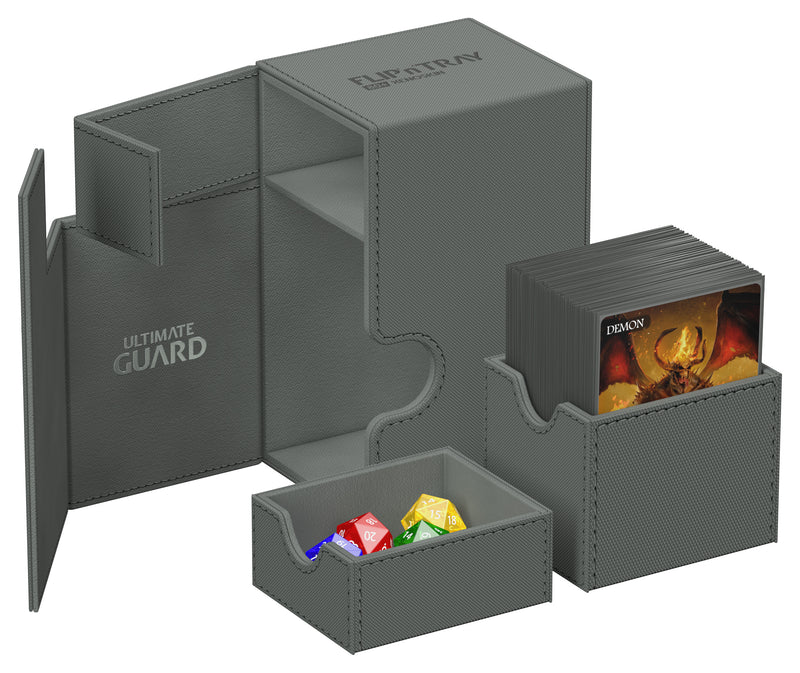 Flip N Tray Deck Case 80+ - Monocolor Grey