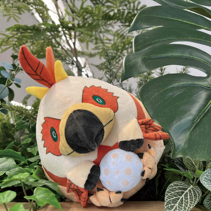 Fluffy Eggshaped Plush - Kulu-Ya-Ku - Monster Hunter