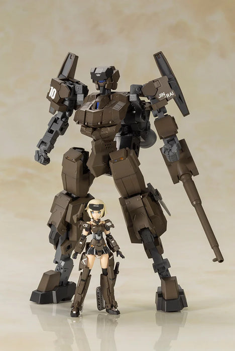 Frame Arms Girl X Frame Arms X Hex Gear - Handscale Gourai With Jinrai Armor
