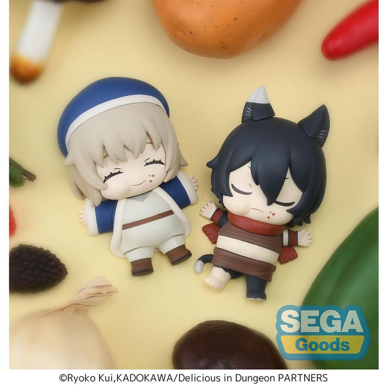 Full And Happy Mascot Mini Figure Vol.3 (EX) [Pack Of 2 : 1 Falin, 1 Izutsumi] - Delicious In Dungeon