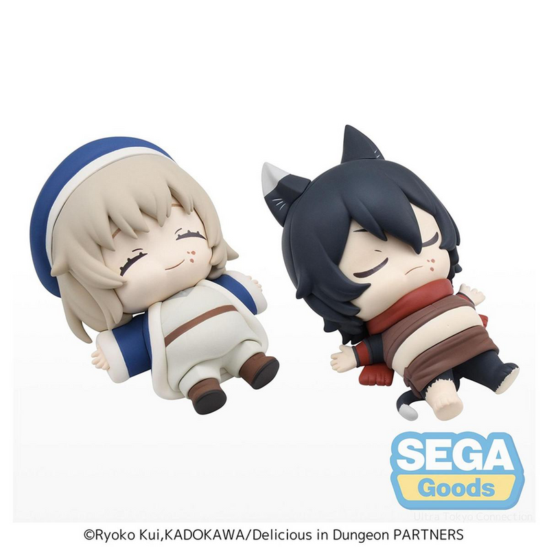 Full And Happy Mascot Mini Figure Vol.3 (EX) [Pack Of 2 : 1 Falin, 1 Izutsumi] - Delicious In Dungeon
