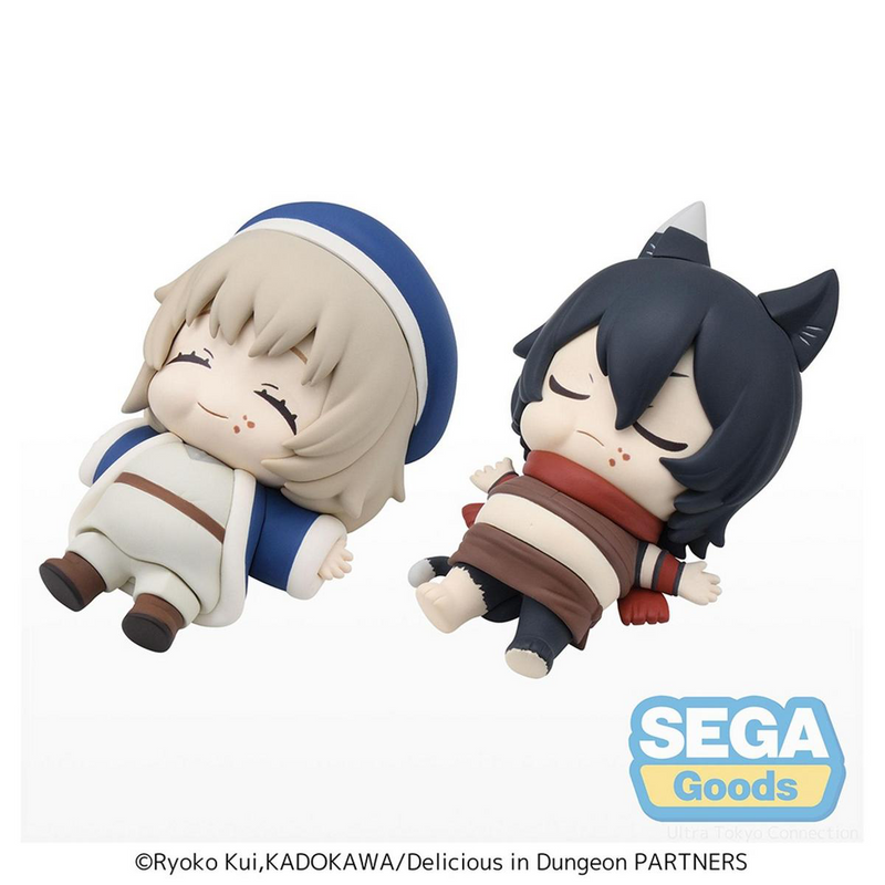 Full And Happy Mascot Mini Figure Vol.3 (EX) [Pack Of 2 : 1 Falin, 1 Izutsumi] - Delicious In Dungeon