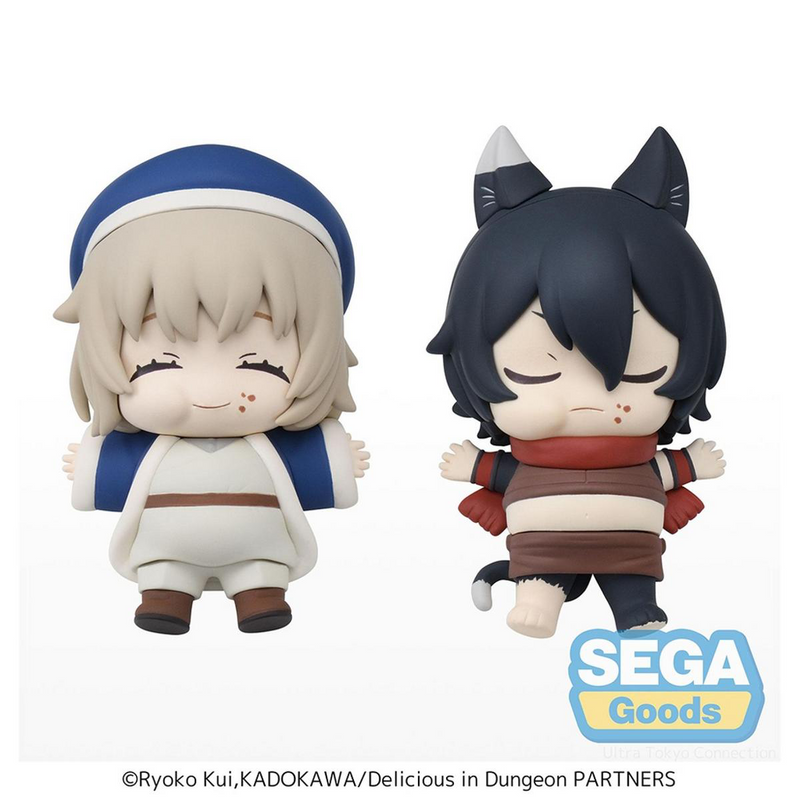 Full And Happy Mascot Mini Figure Vol.3 (EX) [Pack Of 2 : 1 Falin, 1 Izutsumi] - Delicious In Dungeon
