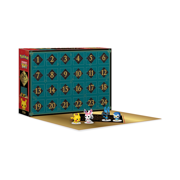 Funko Pocket Pop Pokemon 24 Day Advent Calendar 2023