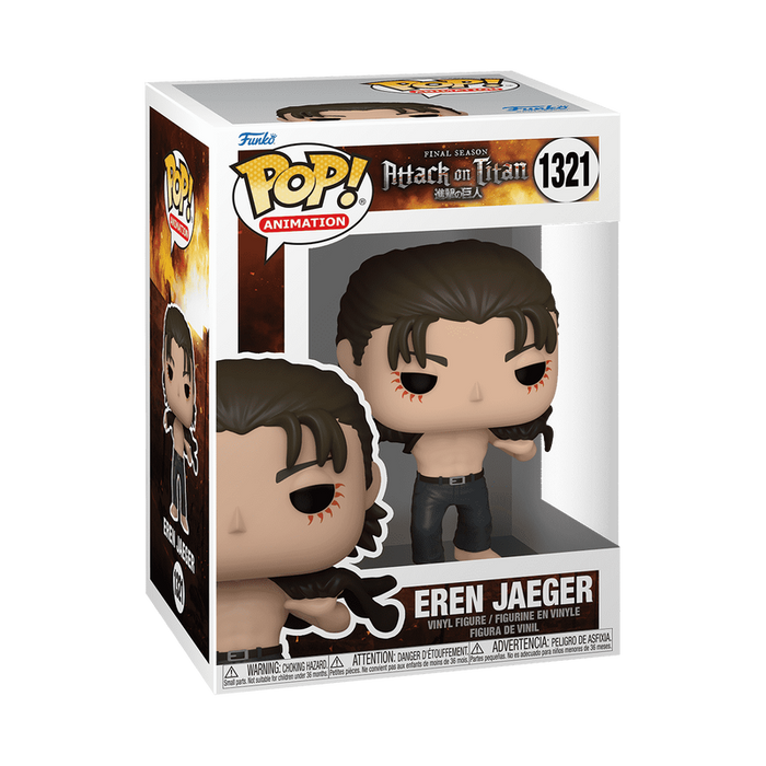 Funko Pop Attack On Titan 1321 Eren Jeager