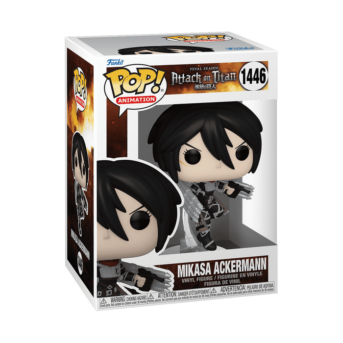 Funko Pop Attack On Titan 1446 Mikasa Ackermann