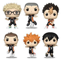 Funko Pop Haikyu Set (6 Pcs)