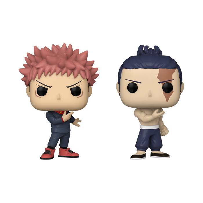 Funko Pop Jujutsu Kaisen Yuji Itadori and Aoi Todo 2-Pack