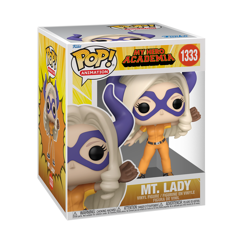 Funko Pop My Hero Academia 1333 Mt. Lady 6" (Baseball)