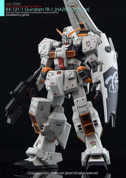 G-Rework Decal - [HG] A.O.Z. RX-121-1 Gundam TR-1 [Hazel Custom]