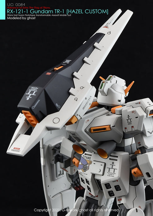 G-Rework Decal - [HG] A.O.Z. RX-121-1 Gundam TR-1 [Hazel Custom]