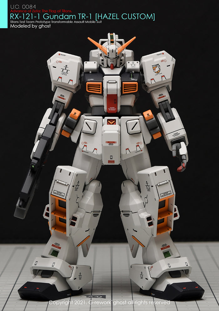 G-Rework Decal - [HG] A.O.Z. RX-121-1 Gundam TR-1 [Hazel Custom]