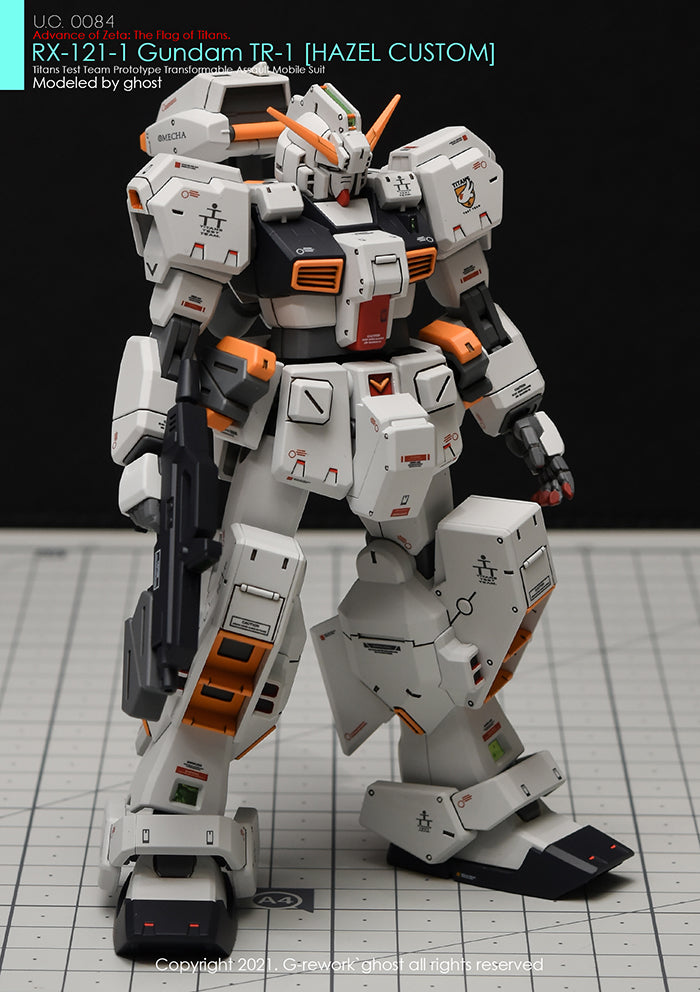 G-Rework Decal - [HG] A.O.Z. RX-121-1 Gundam TR-1 [Hazel Custom]