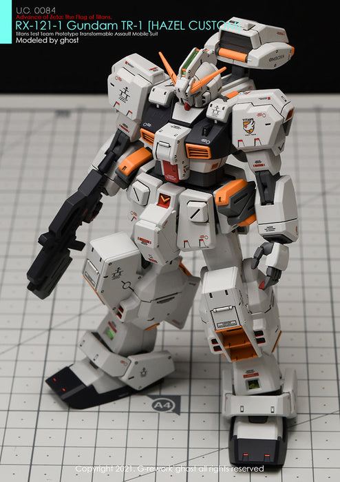 G-Rework Decal - [HG] A.O.Z. RX-121-1 Gundam TR-1 [Hazel Custom]