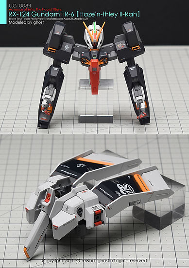 G-Rework Decal - [HG] A.O.Z RX-124 Gundam TR-6 [Haze'n-Thley II-Rah]