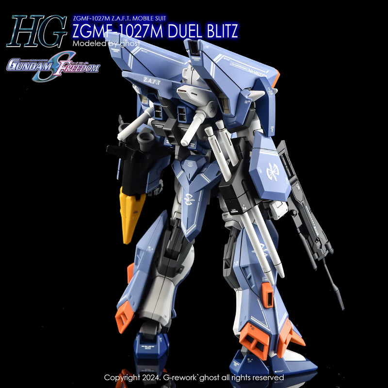 G-Rework Decal - [HG] [Seed] Duel Blitz Gundam