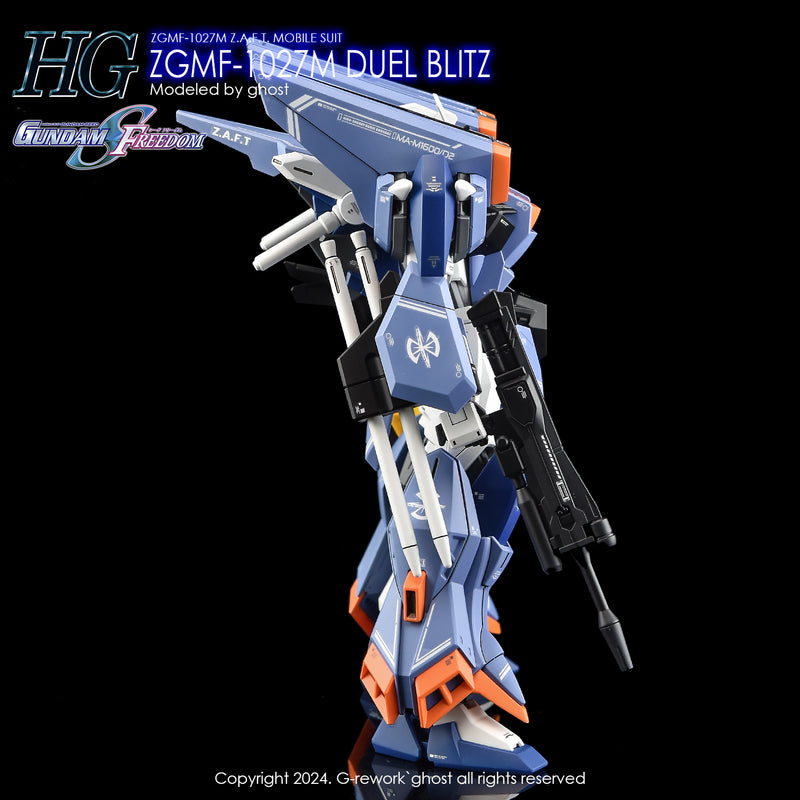 G-Rework Decal - [HG] [Seed] Duel Blitz Gundam