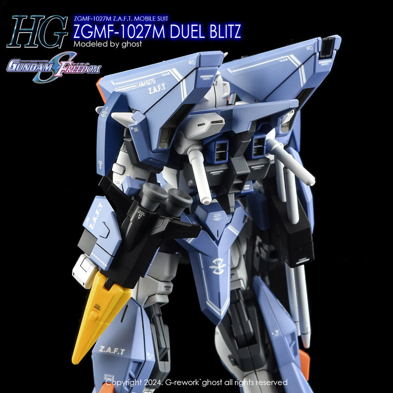 G-Rework Decal - [HG] [Seed] Duel Blitz Gundam