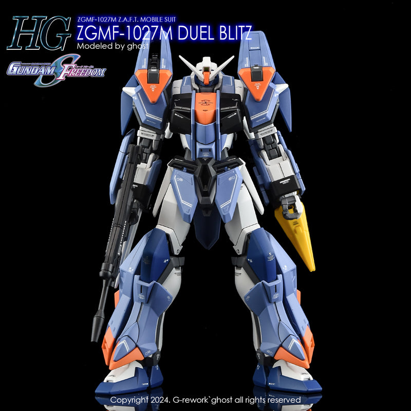 G-Rework Decal - [HG] [Seed] Duel Blitz Gundam