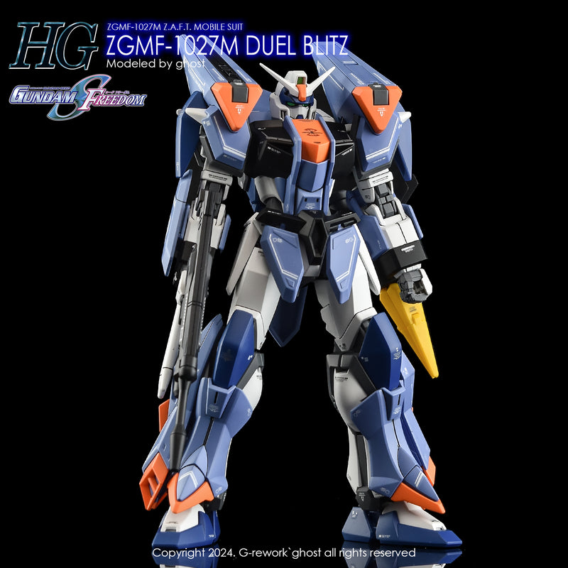 G-Rework Decal - [HG] [Seed] Duel Blitz Gundam