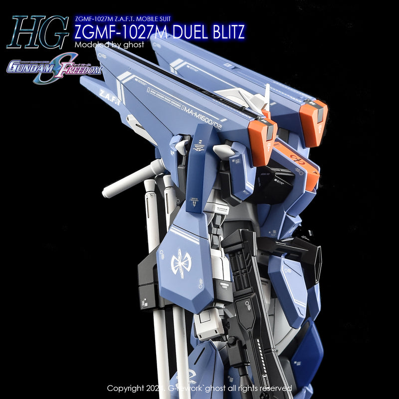 G-Rework Decal - [HG] [Seed] Duel Blitz Gundam