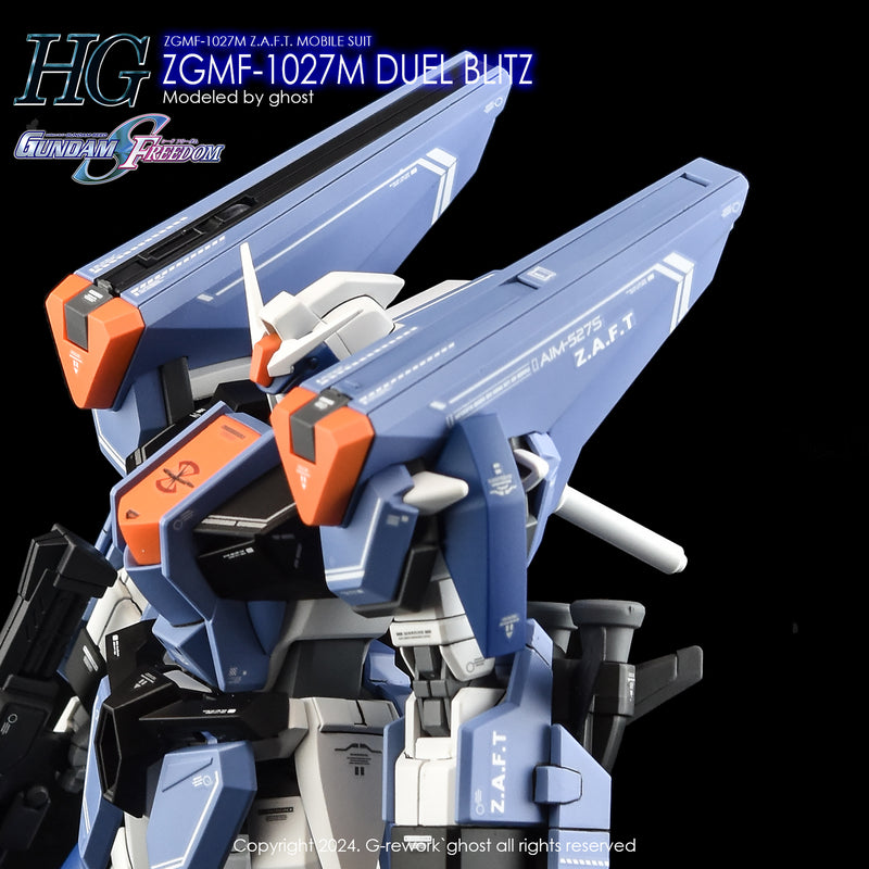 G-Rework Decal - [HG] [Seed] Duel Blitz Gundam