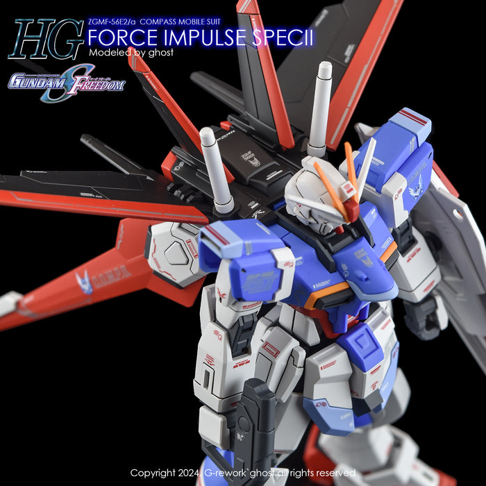 G-Rework Decal - [RG][HG][Seed] Force Impulse Gundam Spec II