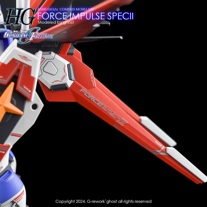 G-Rework Decal - [RG][HG][Seed] Force Impulse Gundam Spec II