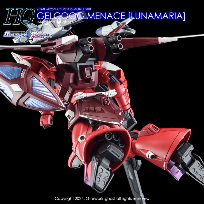 G-Rework Decal - [HG] [Seed] Gelgoog Menace (Lunamaria Hawke Custom)