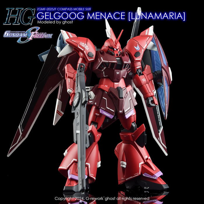 G-Rework Decal - [HG] [Seed] Gelgoog Menace (Lunamaria Hawke Custom)