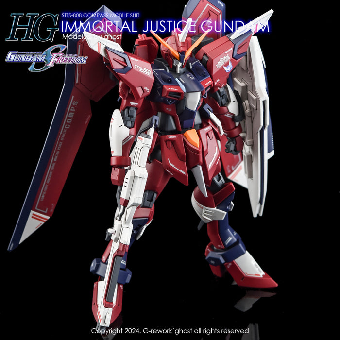 G-Rework Decal - [HG] [Seed] Immortal Justice Gundam