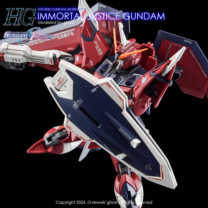 G-Rework Decal - [HG] [Seed] Immortal Justice Gundam