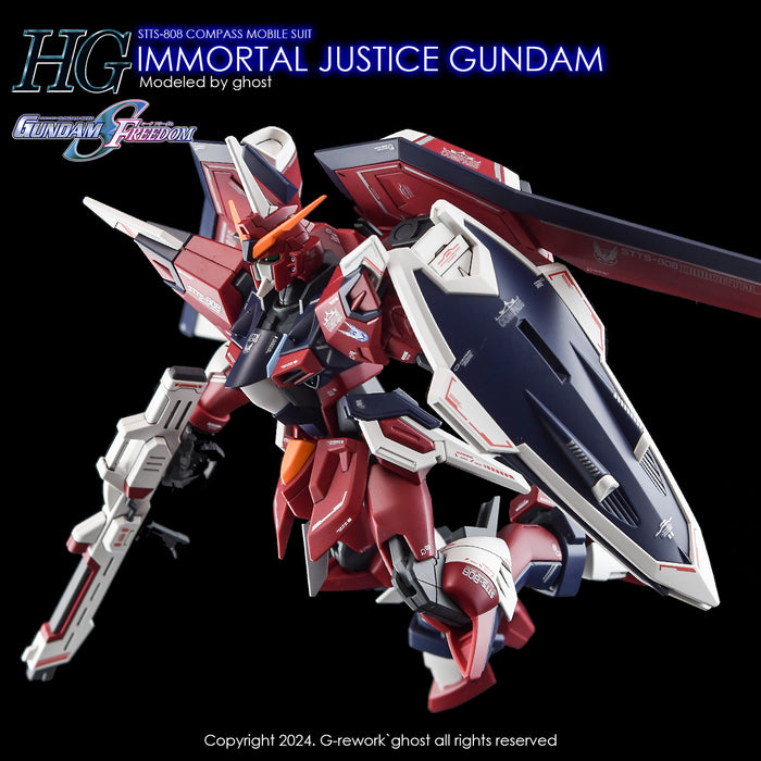 G-Rework Decal - [HG] [Seed] Immortal Justice Gundam