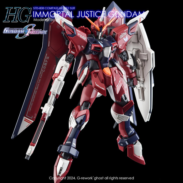 G-Rework Decal - [HG] [Seed] Immortal Justice Gundam