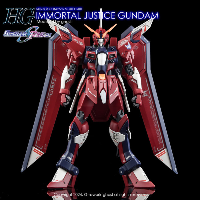 G-Rework Decal - [HG] [Seed] Immortal Justice Gundam