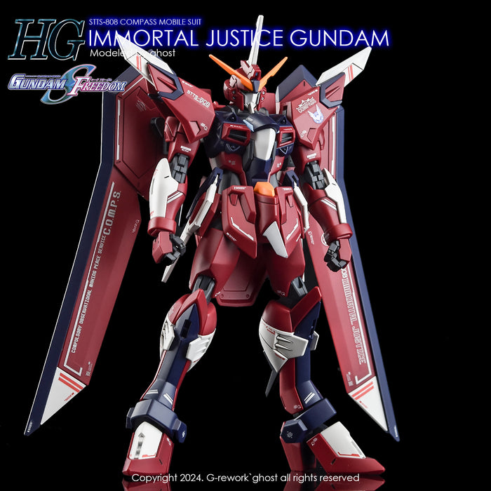 G-Rework Decal - [HG] [Seed] Immortal Justice Gundam