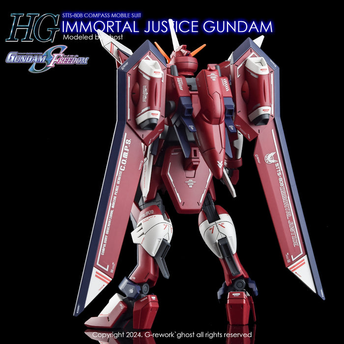 G-Rework Decal - [HG] [Seed] Immortal Justice Gundam