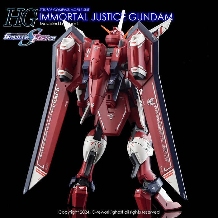 G-Rework Decal - [HG] [Seed] Immortal Justice Gundam