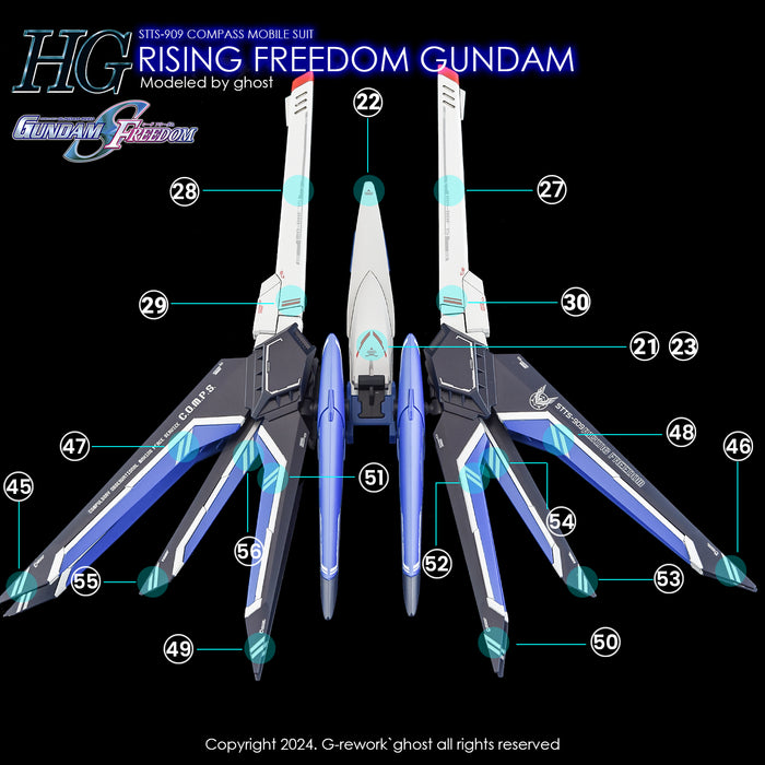 G-Rework Decal - [HG] [Seed] Rising Freedom Gundam