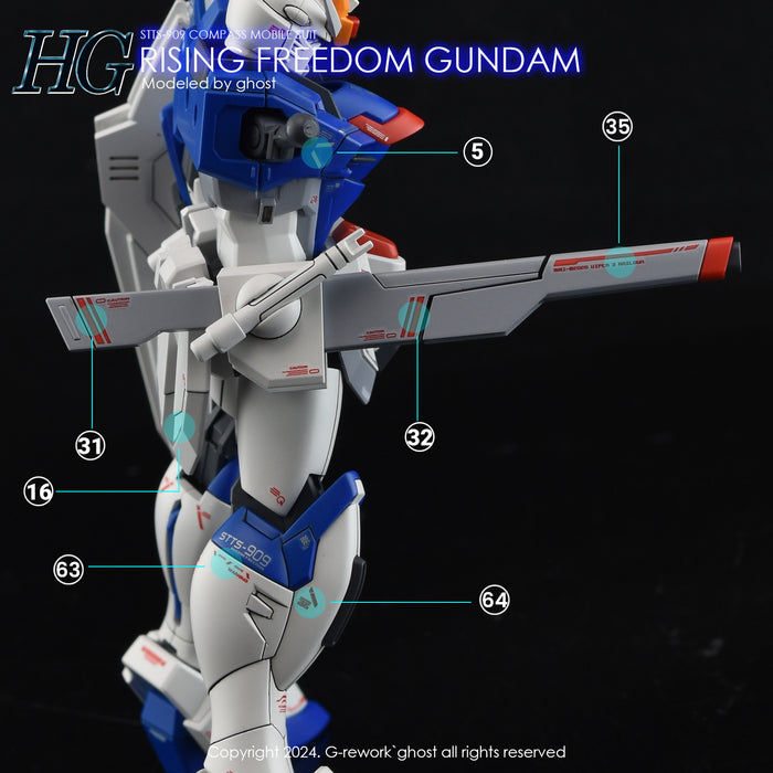 G-Rework Decal - [HG] [Seed] Rising Freedom Gundam