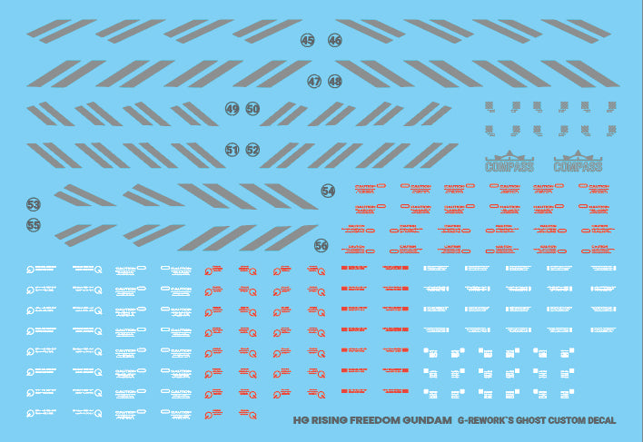G-Rework Decal - [HG] [Seed] Rising Freedom Gundam