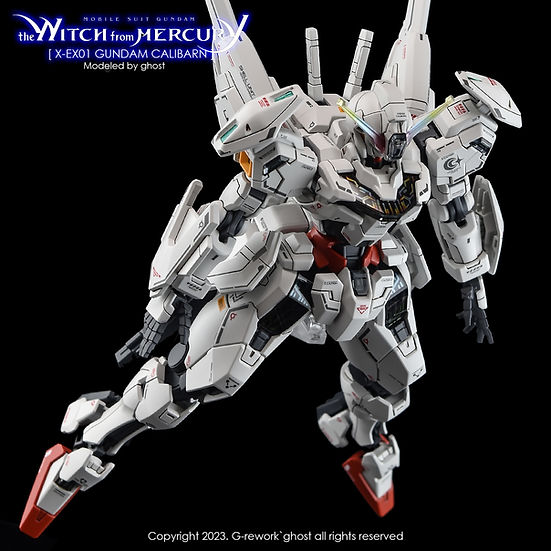 G-Rework Decal - [HG] [The Witch From Mercury] Gundam Calibarn