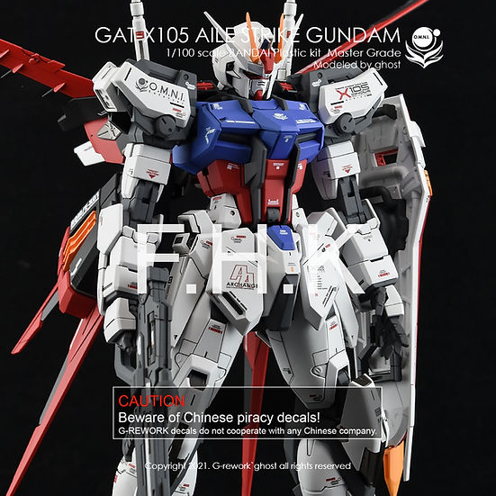 G-Rework Decal - [MG] Aile Strike Gundam Ver. RM