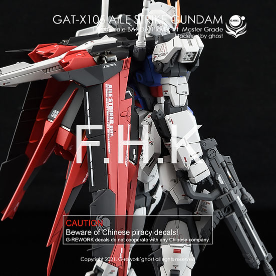 G-Rework Decal - [MG] Aile Strike Gundam Ver. RM