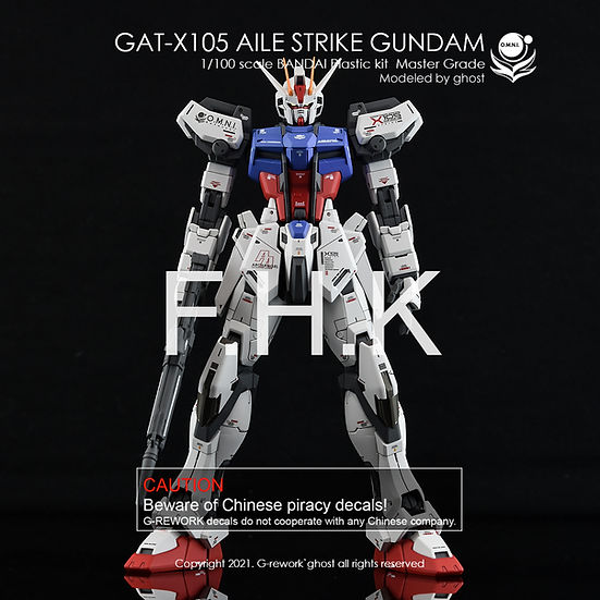 G-Rework Decal - [MG] Aile Strike Gundam Ver. RM