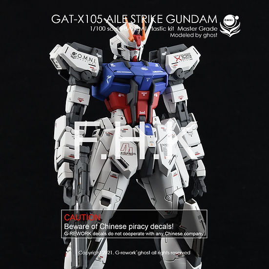 G-Rework Decal - [MG] Aile Strike Gundam Ver. RM