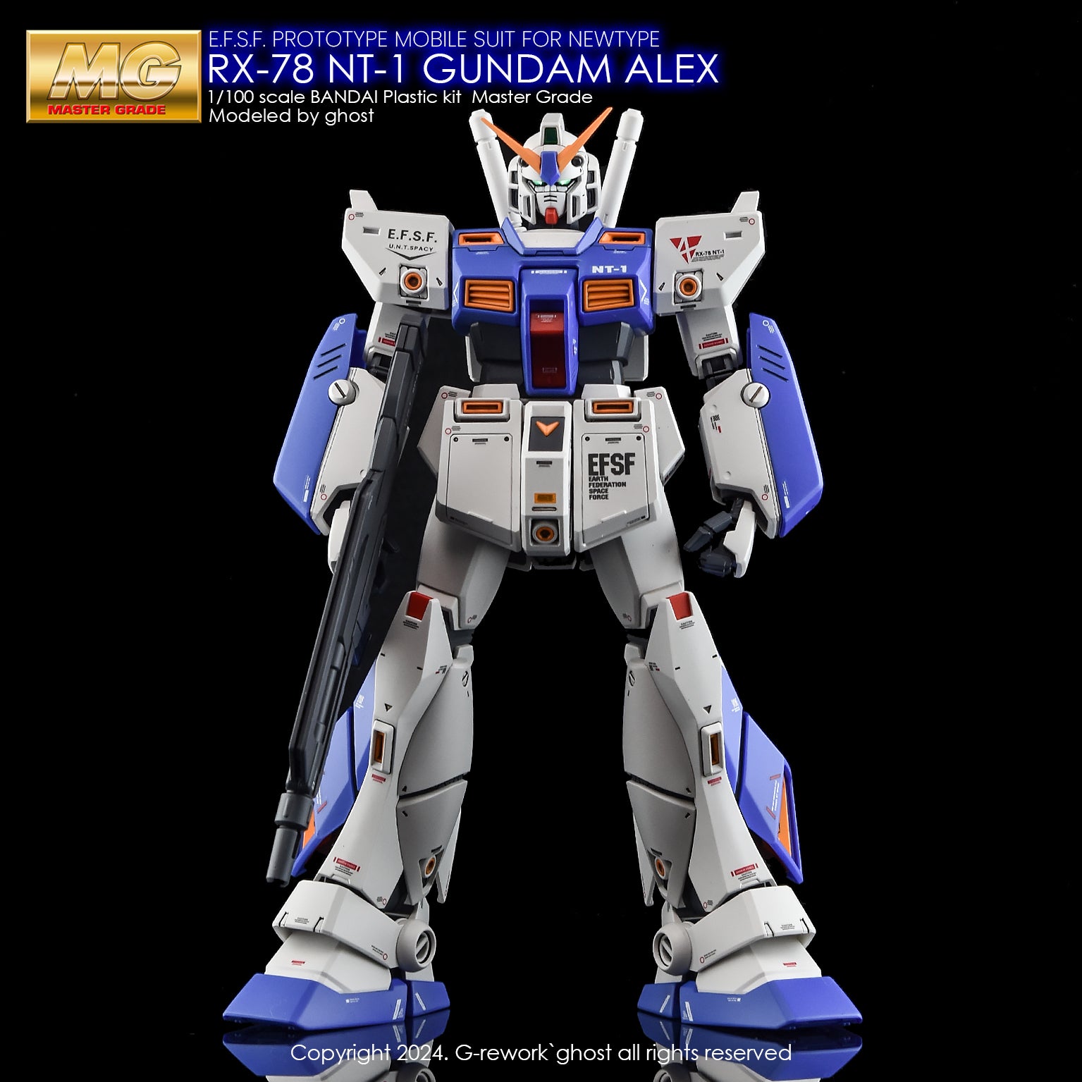 G-Rework Decal - [MG] RX-78 NT-1 Gundam Alex 2.0 — Panda Hobby