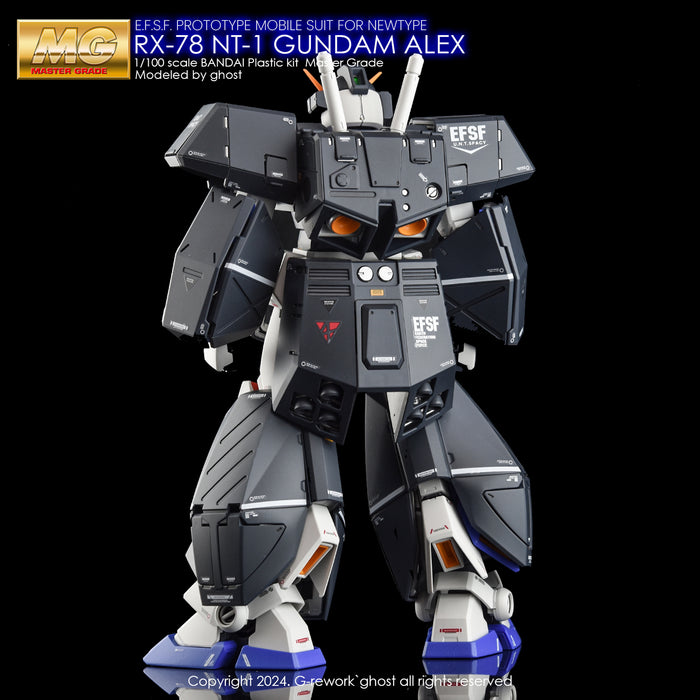 G-Rework Decal - [MG] RX-78 NT-1 Gundam Alex 2.0